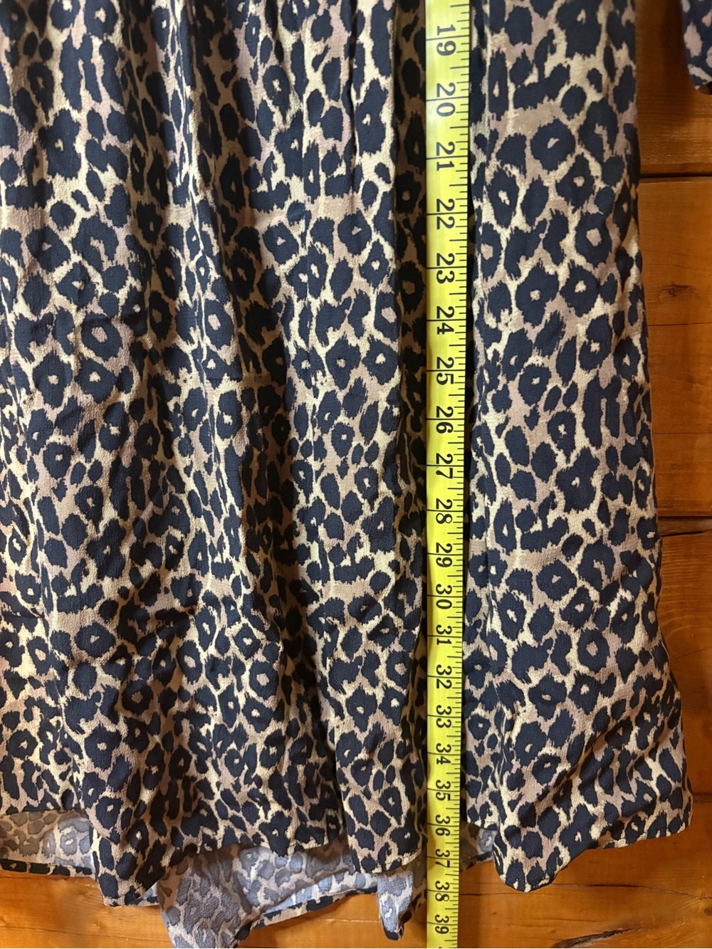 EUC Maeve by Anthropologie Juno Mixed Animal Leopard Print Dress Size small - Picture 8 of 9